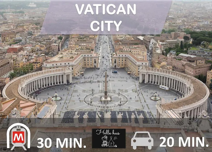 Affittacamere Helle Hus - 4 Min To Metro, Modern & Quiet, Direct To Colosseum Roma